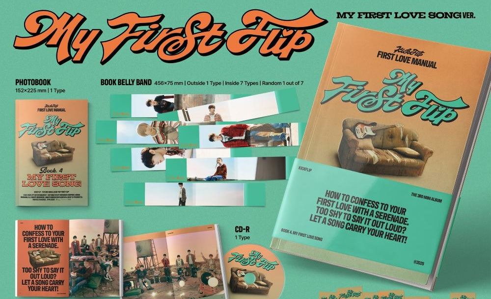 KickFlip – My First Flip (Regular Edition) Album | My First Love Song Ver.