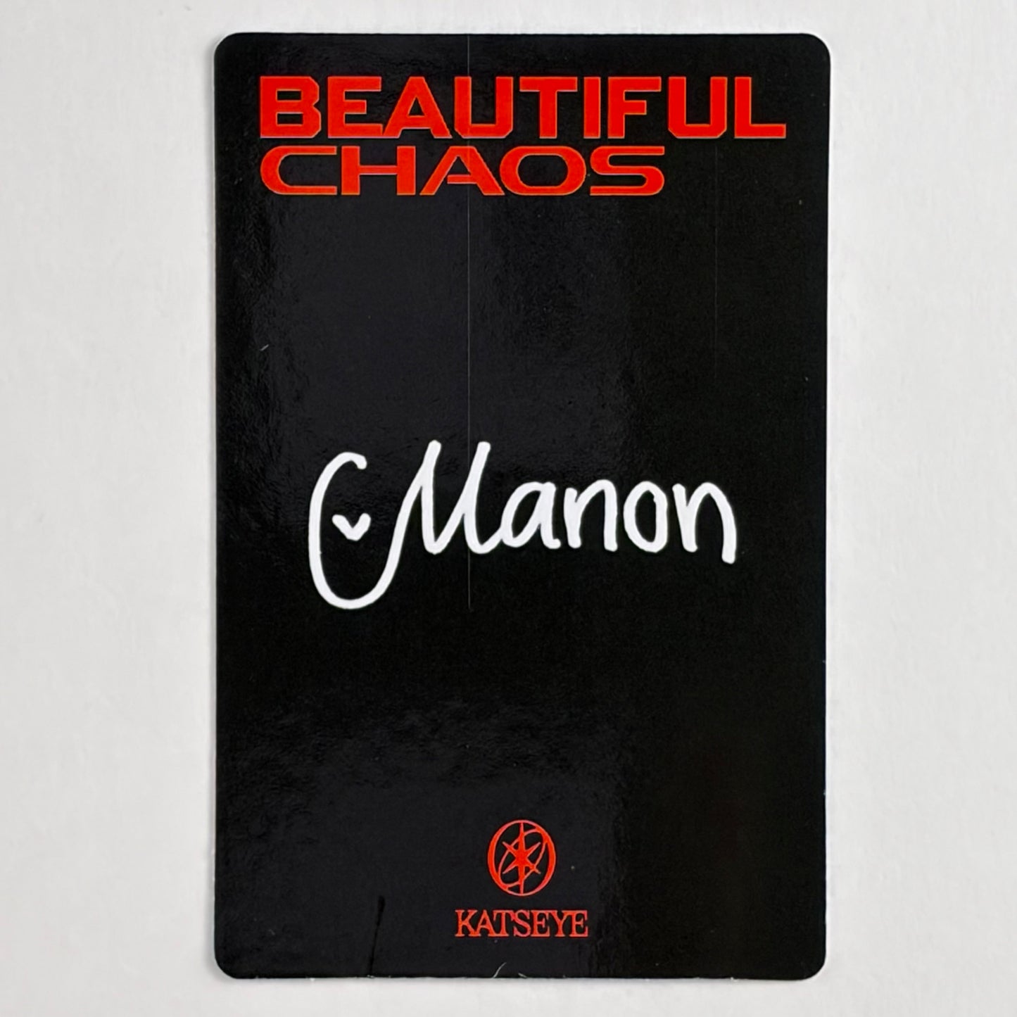 KATSEYE MANON Beautiful Chaos Photocard