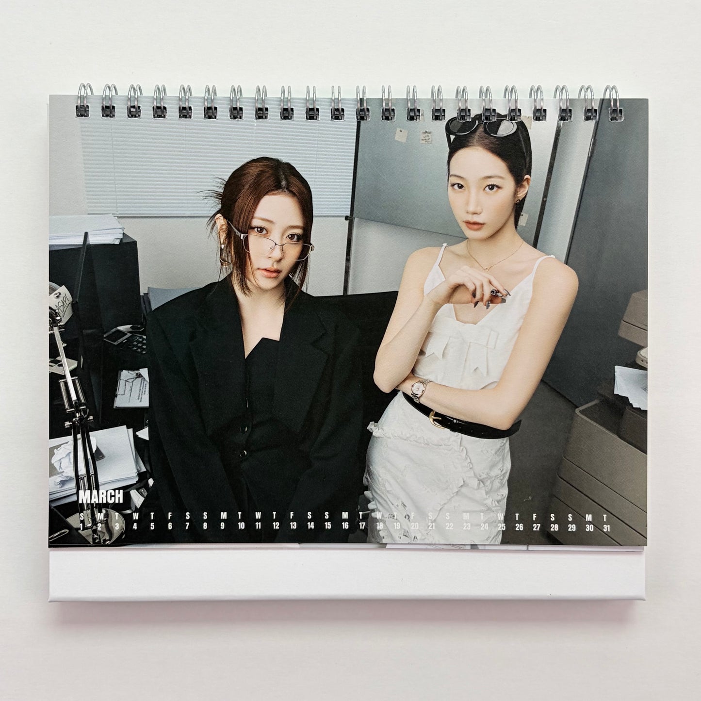 LE SSERAFIM 2026 Season's Greetings Official Desk Calendar + Diary Set
