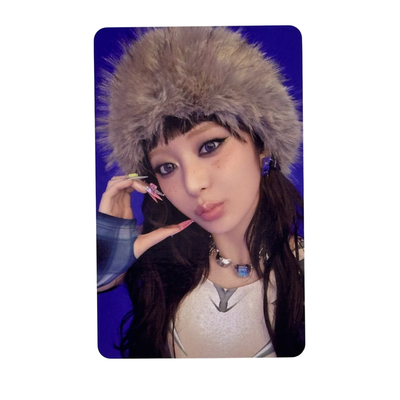 Le Sserafim Spaghetti Withmuu Lucky Draw Photocard - HUH YUNJIN