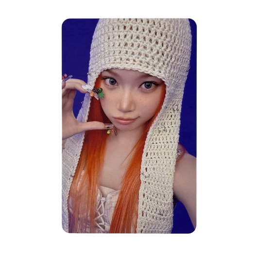 Le Sserafim Spaghetti Withmuu Lucky Draw Photocard - Kim ChaeWon