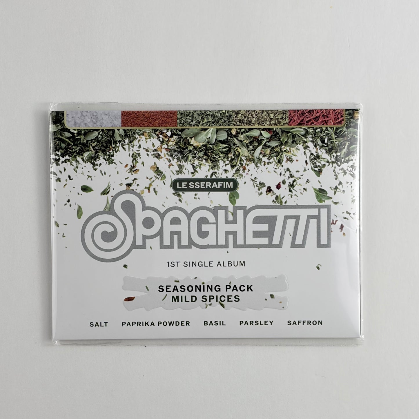 LE SSERAFIM – 1st Single Album SPAGHETTI (Weverse Albums Ver.)