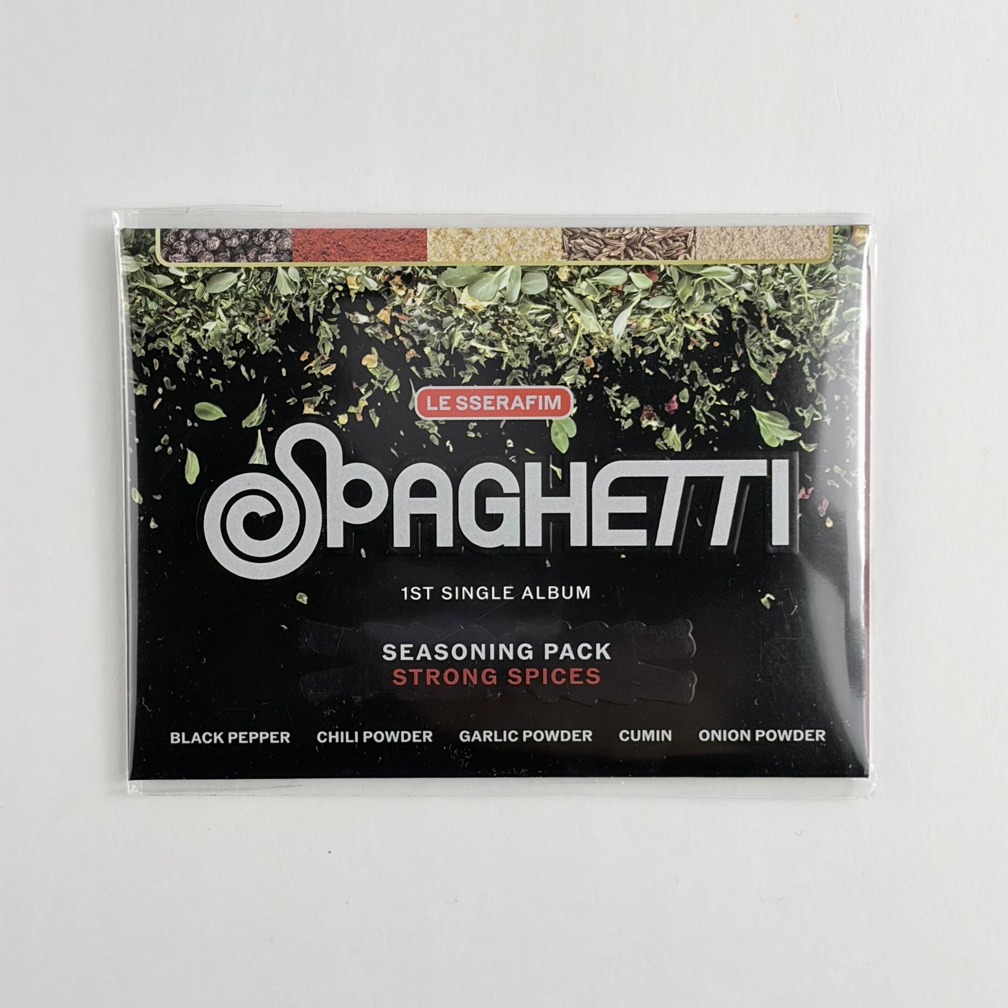 LE SSERAFIM – 1st Single Album SPAGHETTI (Weverse Albums Ver.)
