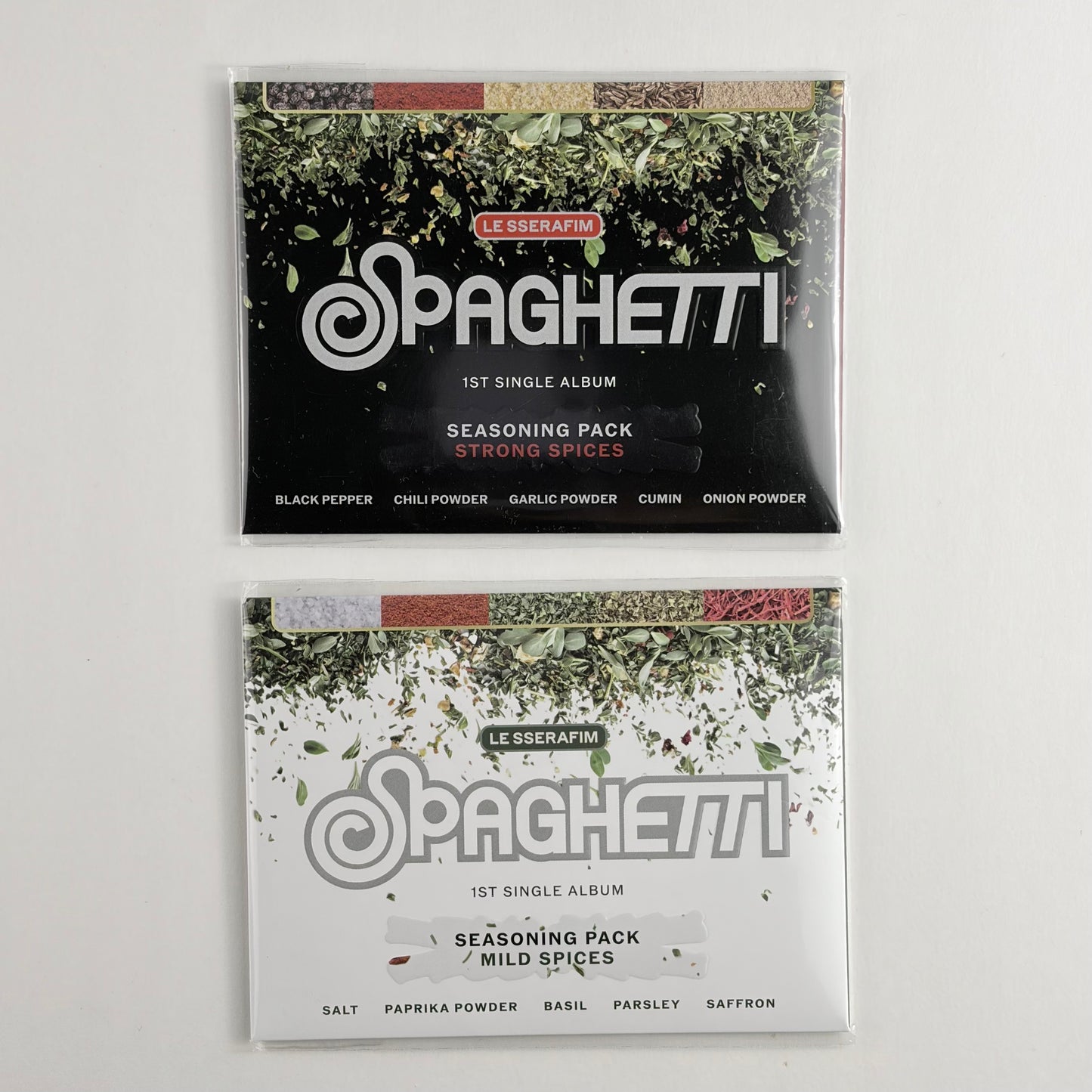 LE SSERAFIM – 1st Single Album SPAGHETTI (Weverse Albums Ver.)