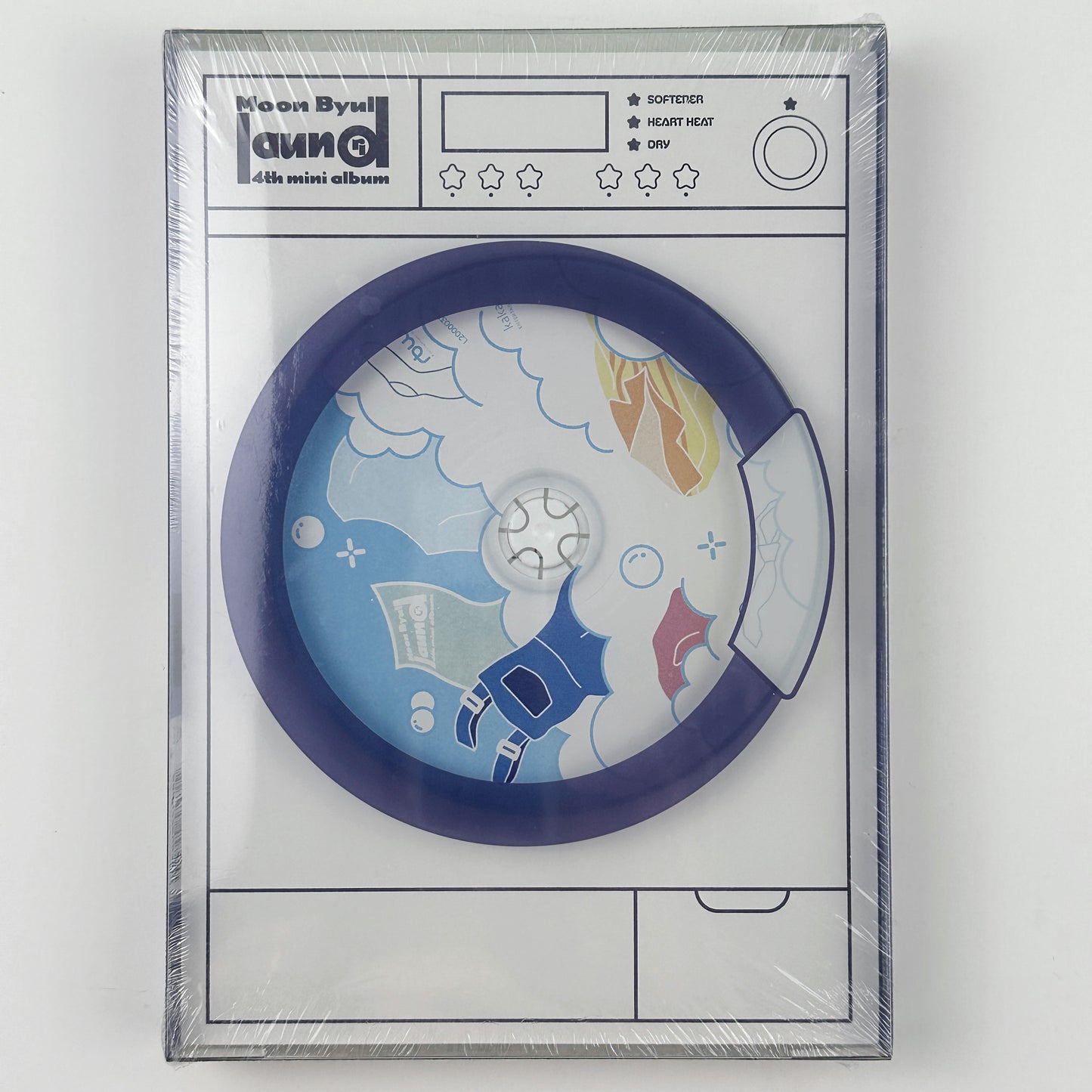 Moon Byul – 4th Mini Album [laundri] (Laundry Ver.) CD + Photobook + Photocard + Extras