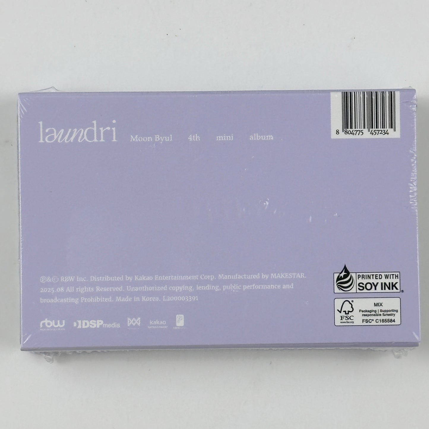 Moon Byul (Mamamoo) – Laundri (SOFTENER ver. PocaAlbum) – Album + Photocard