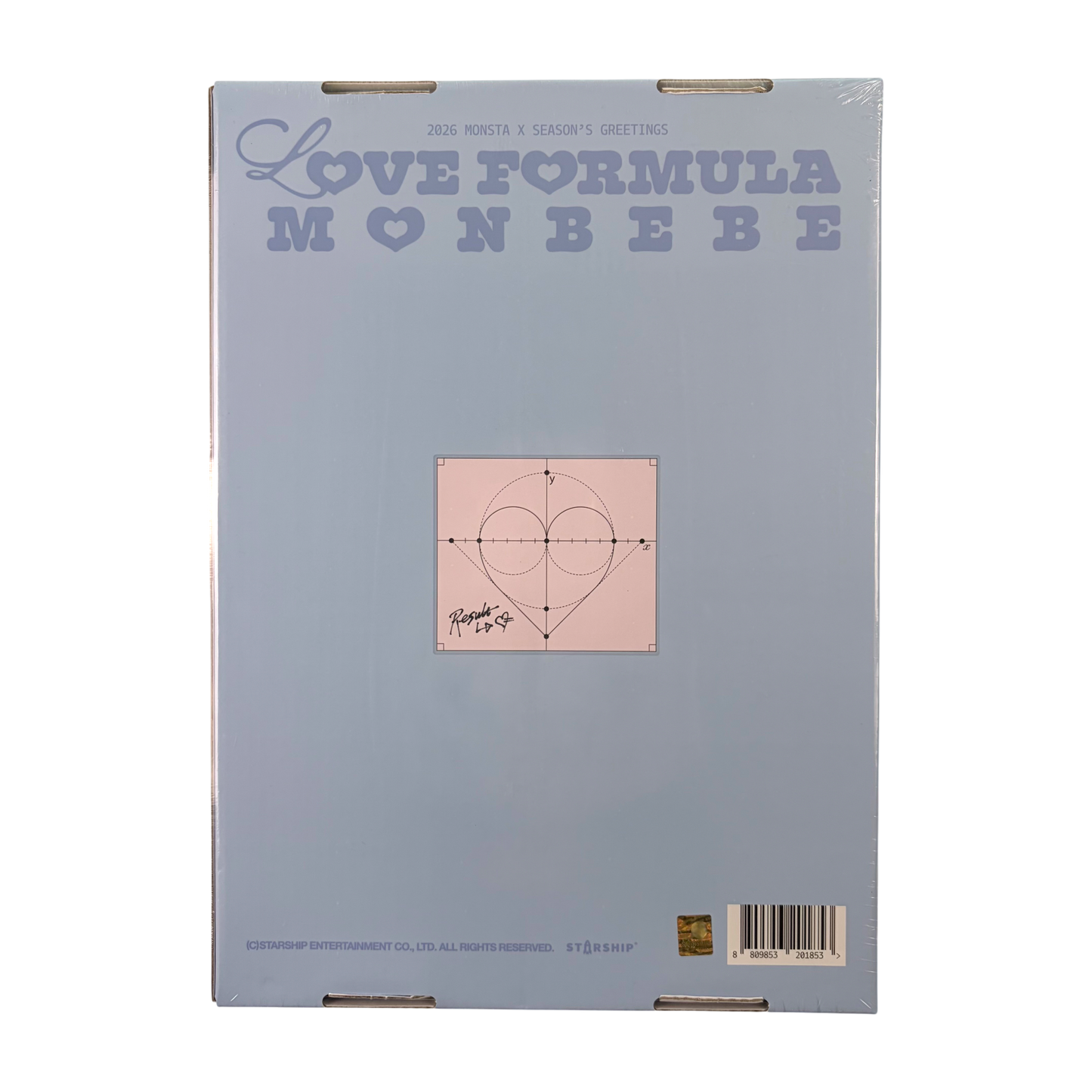 MONSTA X - 2026 Season's Greetings [LOVE FORMULA MONBEBE] Official Box Set
