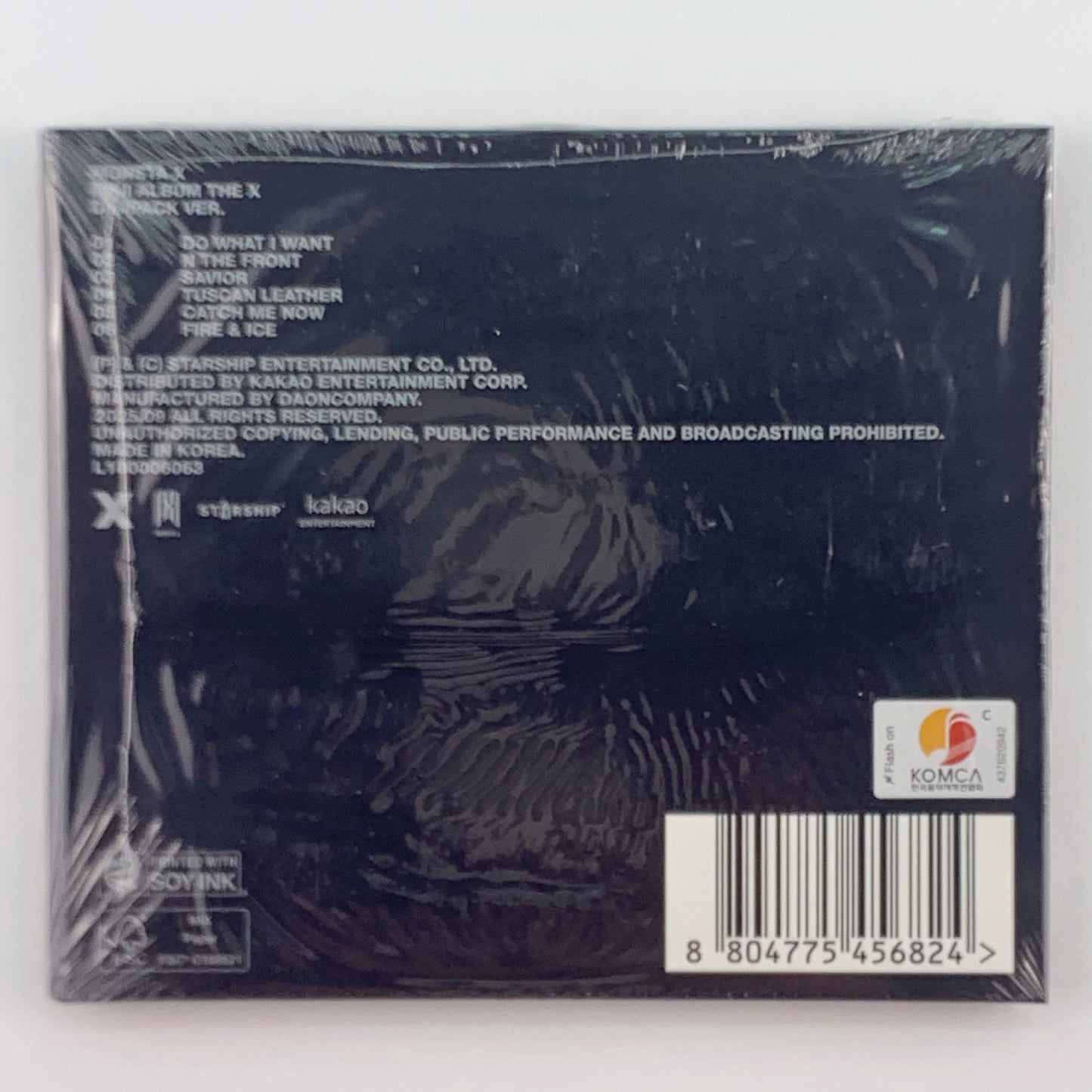 MONSTA X – The X –  (DIGIPACK / JOOHONEY Ver.) CD + Photobook + Photocard