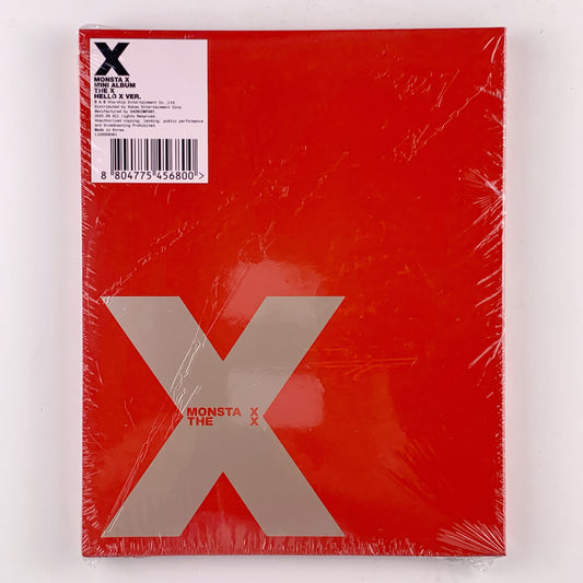 MONSTA X - Mini Album [THE X] (HELLO X Ver.) CD + Photobook + Photocard