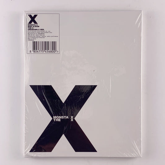 MONSTA X - Mini Album [THE X] (UNKNOWN X Ver.) CD + Photobook + Photocard