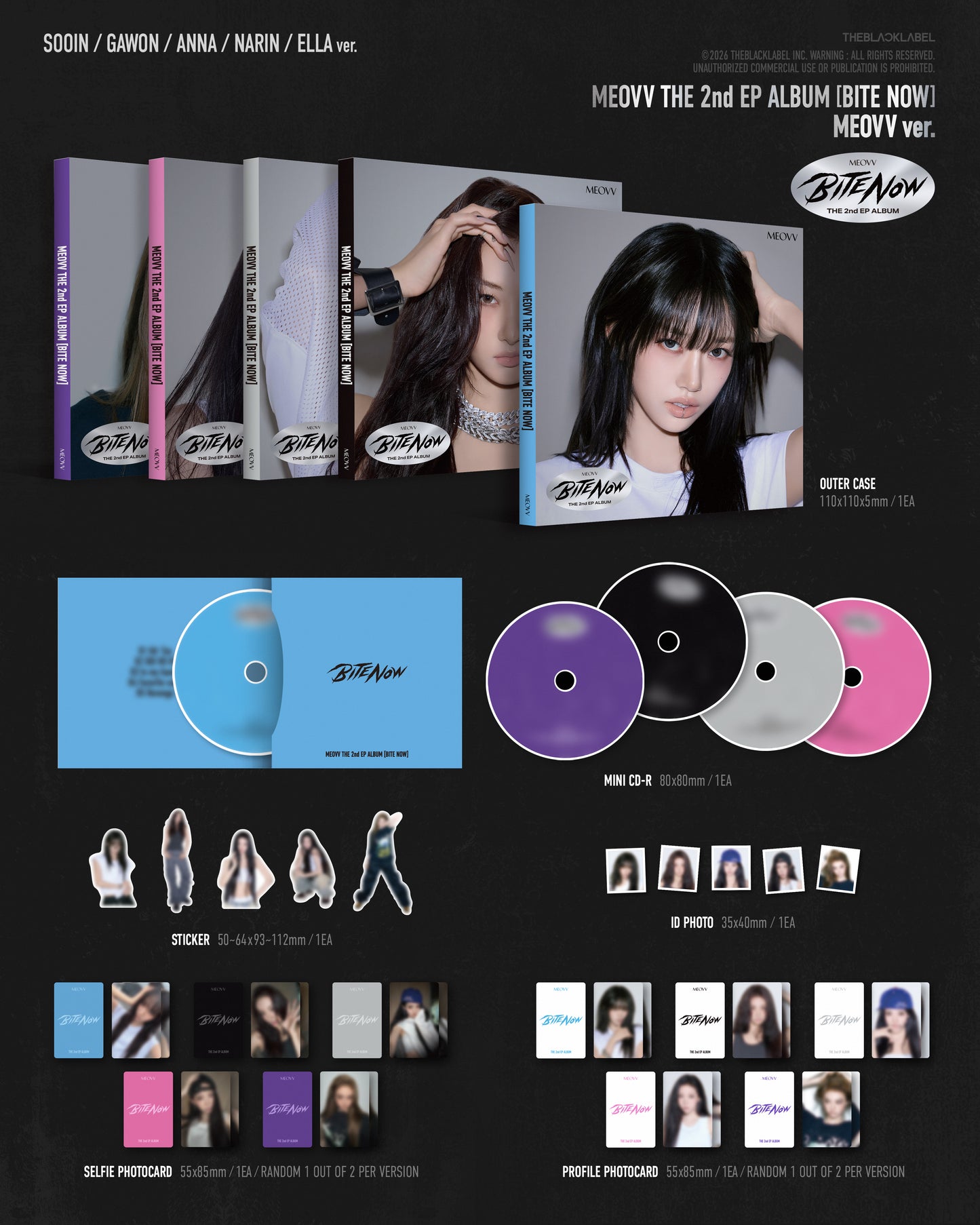 MEOVV THE 2nd EP BITE NOW MEOVV Ver.
