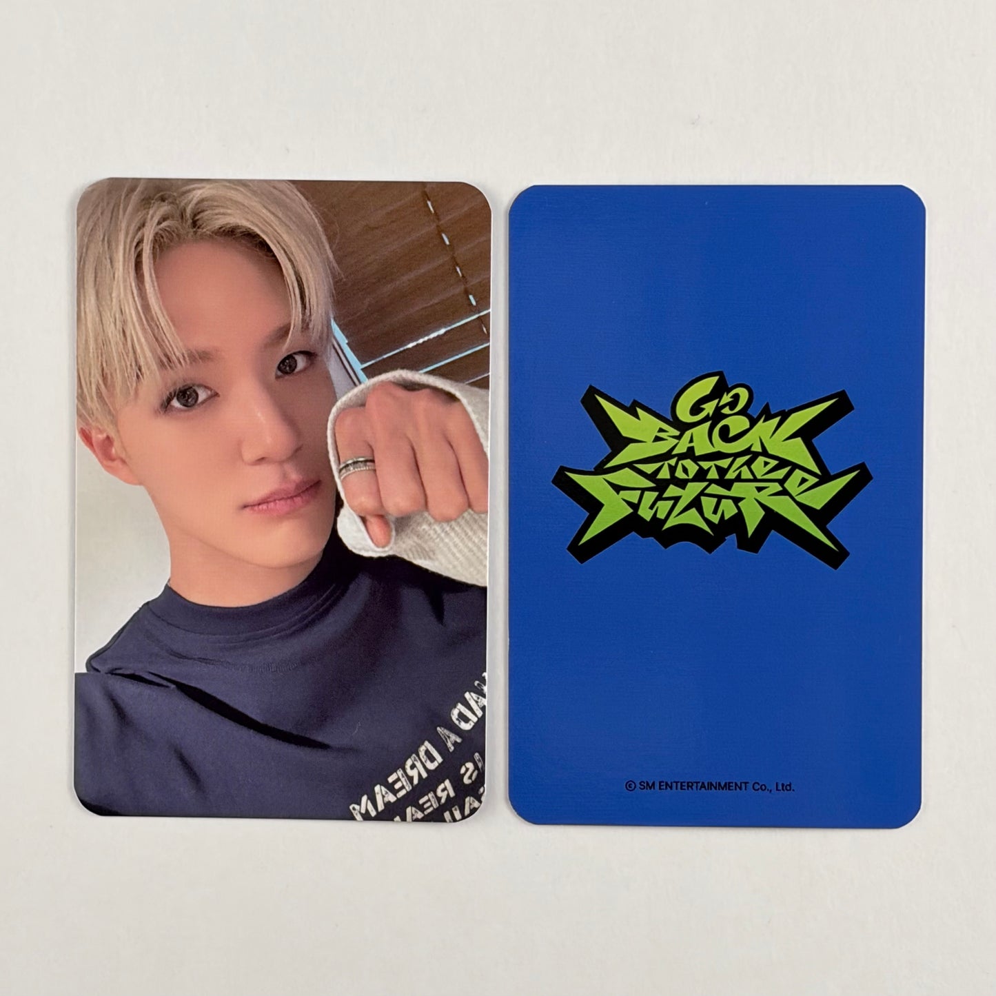NCT DREAM JENO Go Back To The Future Official Photocard