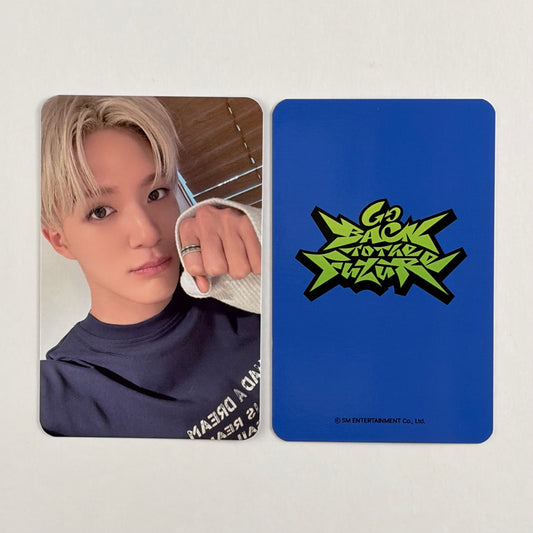 NCT DREAM JENO Go Back To The Future Official Photocard