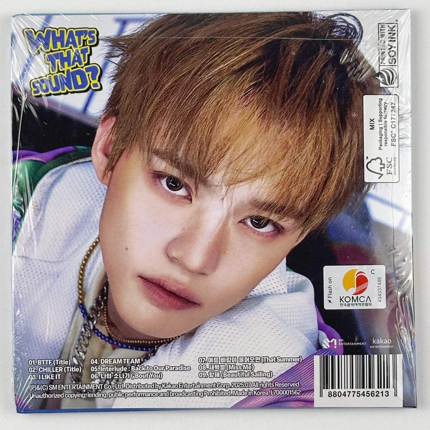 NCT DREAM – Go Back To The Future (Digipack Ver.) [Jaemin Ver.] – Photocard