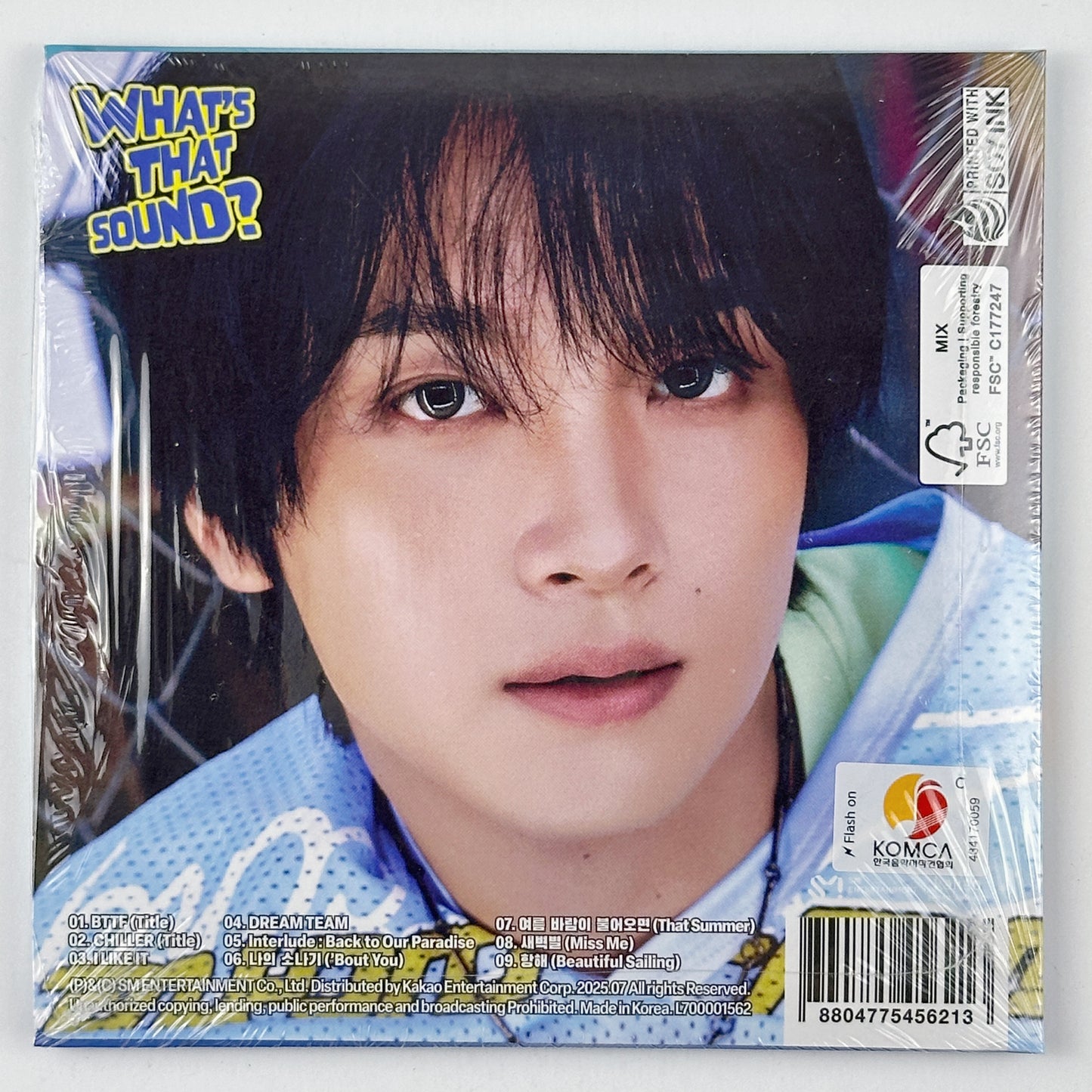 NCT DREAM – Go Back To The Future (Digipack Ver.) [Haechan Ver.] – Photocard