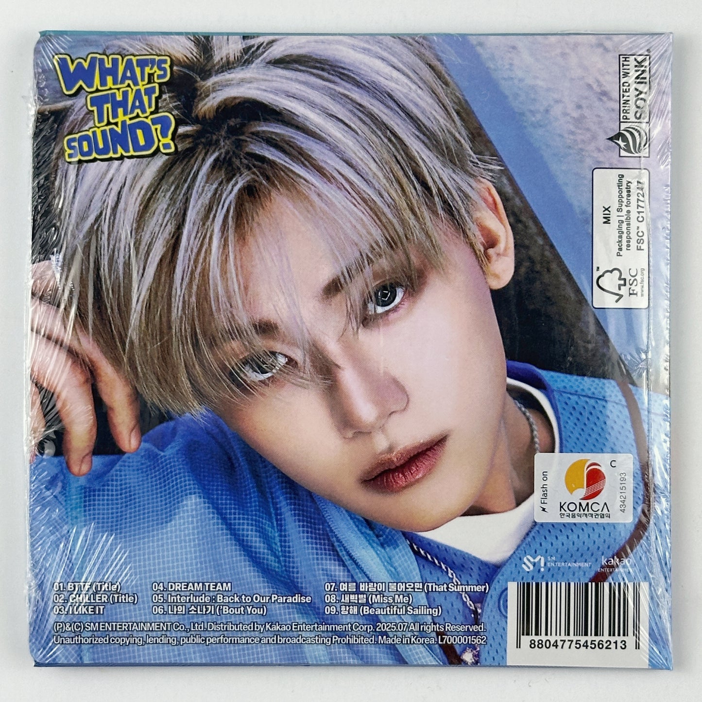 NCT DREAM – Go Back To The Future (Digipack Ver.) [Jaemin Ver.] – Photocard