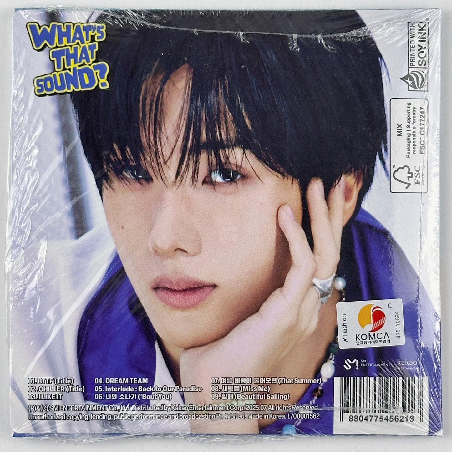 NCT DREAM – Go Back To The Future (Digipack Ver.) [Jisung Ver.] – Photocard