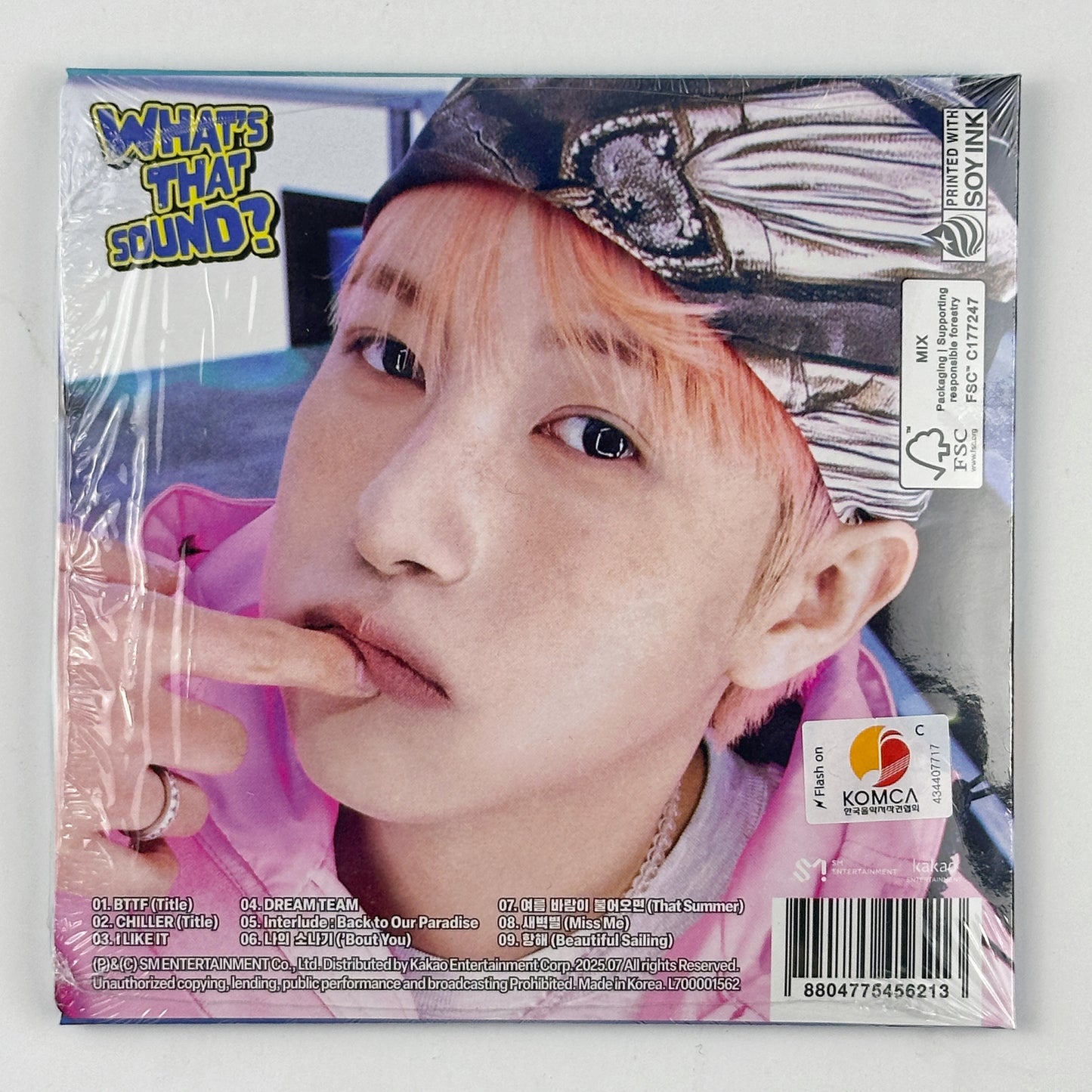NCT DREAM – Go Back To The Future (Digipack Ver.) [Renjun Ver.] – Photocard
