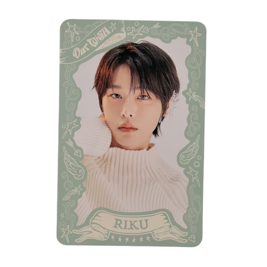 NCT WISH 1st CONCERT TOUR ‘INTO THE WISH : Our WISH’ RANDOM TRADING CARD - RIKU