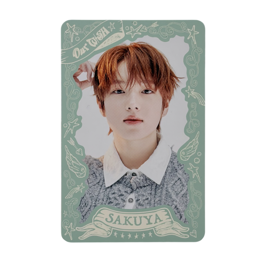 NCT WISH 1st CONCERT TOUR ‘INTO THE WISH : Our WISH’ RANDOM TRADING CARD - SAKUYA