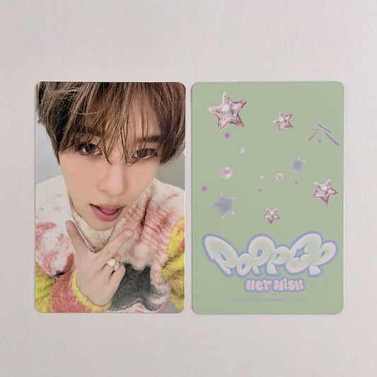 NCT WISJ Pop Pop SION Trading Card Photocard