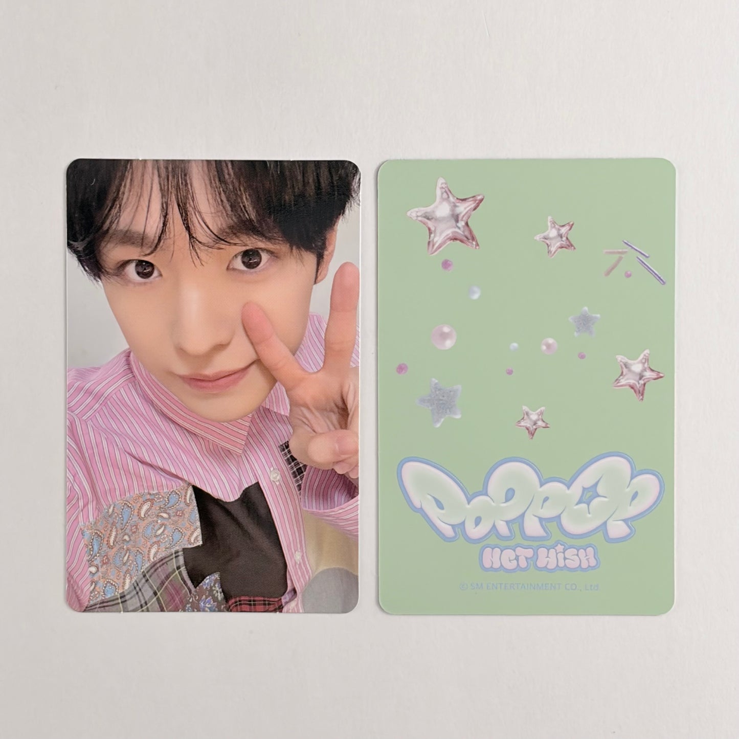 NCT WISJ Pop Pop YUSHI Trading Card Photocard