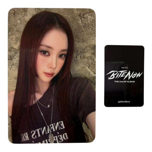 MEOVV NARIN BITE NOW WITHMUU LUCKY DRAW Photocard 