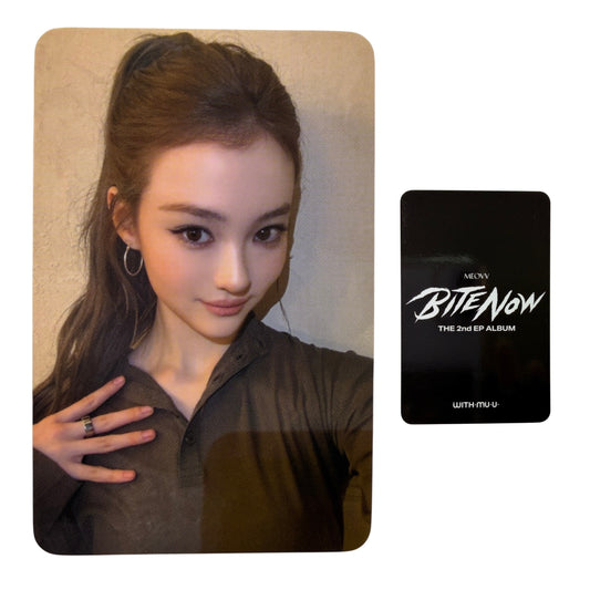 MEOVV ELLA BITE NOW WITHMUU LUCKY DRAW Photocard