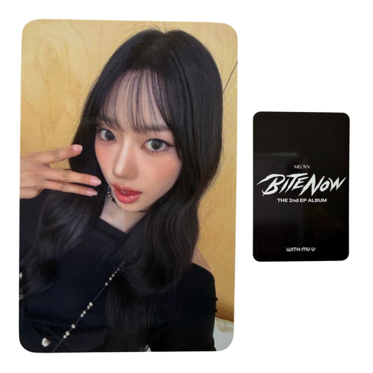 MEOVV SOOIN BITE NOW WITHMUU LUCKY DRAW Photocard