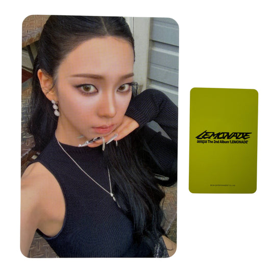 aespa Karina LEMONADE WITHMUU Photocard