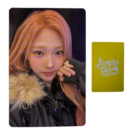 Hearts2Hearts STELLA Lemon Tang WITHMUU Photocard