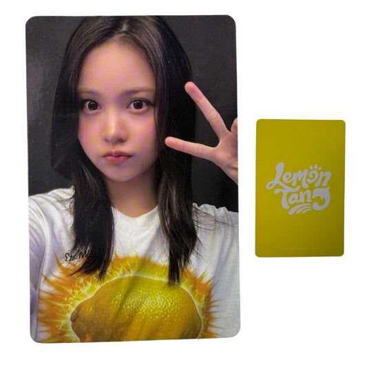 Hearts2Hearts Carmen Lemon Tang WITHMUU Photocard 