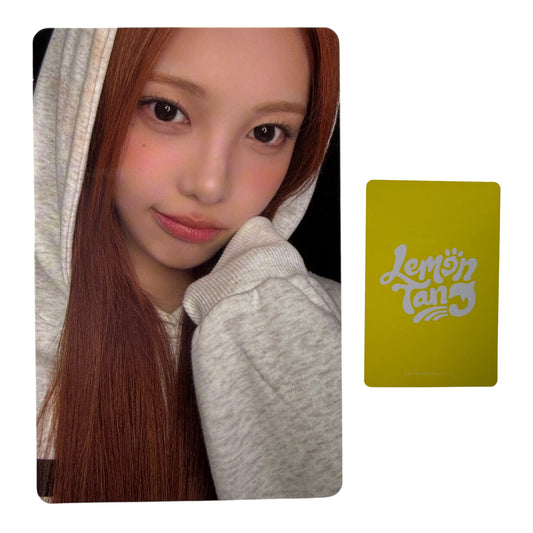 Hearts2Hearts IAN Lemon Tang WITHMUU Photocard
