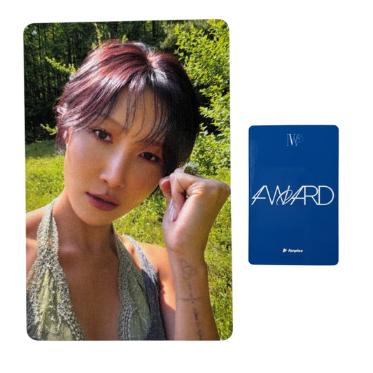 MAMAMOO Hwa Sa 4WARD FANPLEE Lucky Draw Photocard