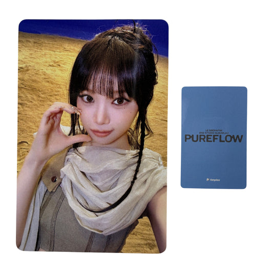 LE SSERAFIM CHAEWON PUREFLOW pt.1 FANPLEE Photocard