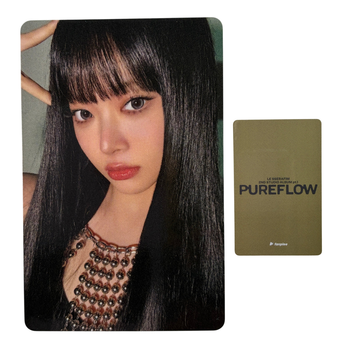 LE SSERAFIM EUNCHAE PUREFLOW pt.1 FANPLEE 2 Photocard Kpop