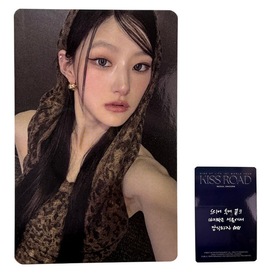 KISS OF LIFE HANEUL KISS ROAD Seoul Encore 2025 KPOP Photocard