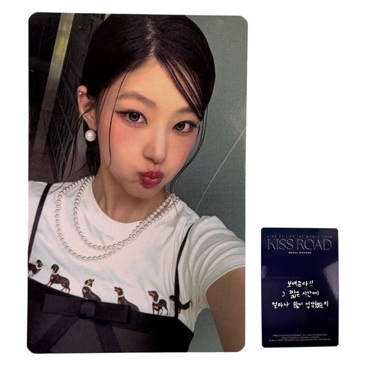 KISS OF LIFE HANEUL KISS ROAD Seoul Encore 2025 KPOP Photocard 01