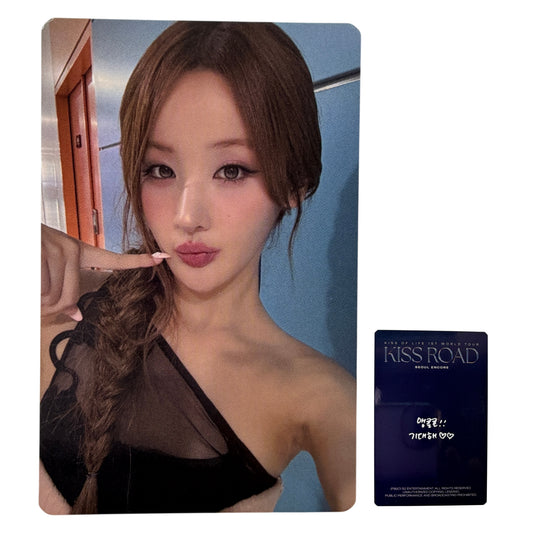 KISSOFLIFE BELLE 2025 KISS OF LIFE 1st WORLD TOUR [KISS ROAD] in SEOUL ENCORE PHOTOCARD 01