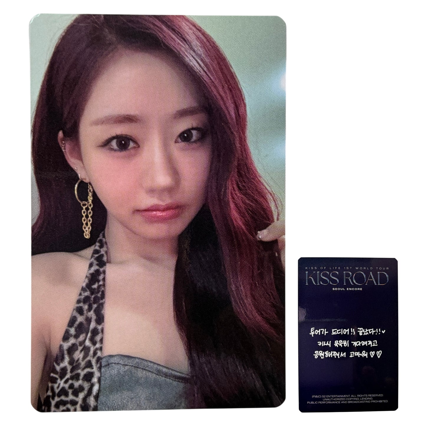 KISS OF LIFE JULIE KISS ROAD Seoul Encore 2025 KPOP Photocard 02