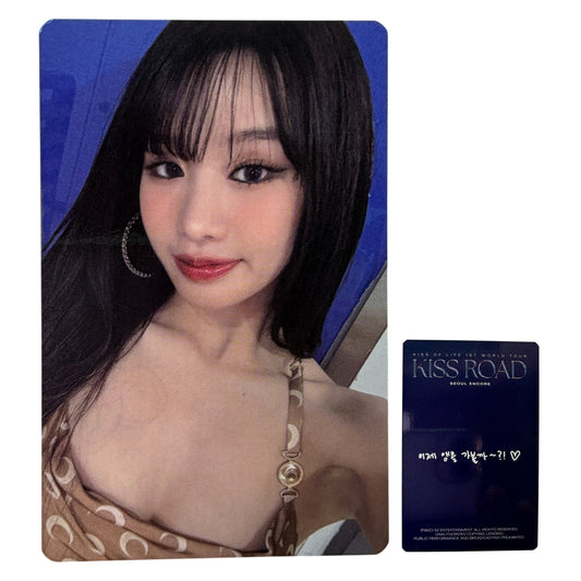 KISS OF LIFE NATTY KISS ROAD Seoul Encore 2025 KPOP Photocard
