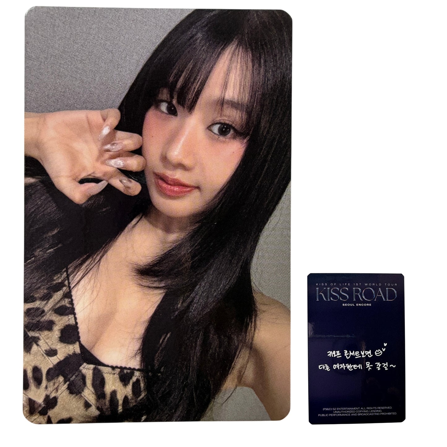 KISS OF LIFE NATTY KISS ROAD Seoul Encore 2025 KPOP Photocard 01