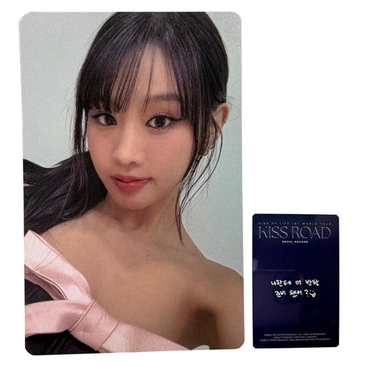 KISS OF LIFE NATTY KISS ROAD Seoul Encore 2025 KPOP Photocard 02