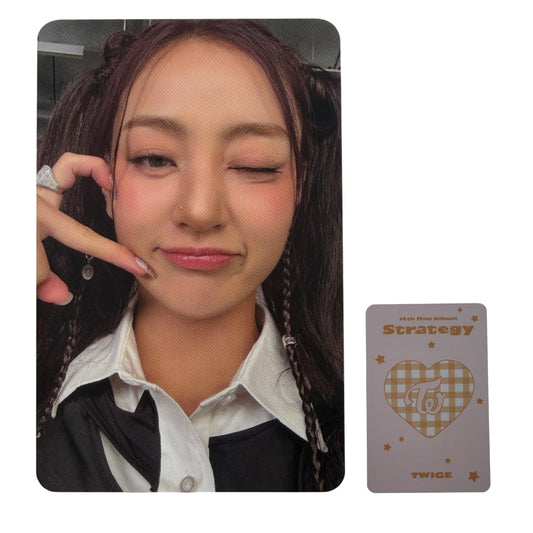 TWICE JIHYO STRATEGY POP-UP In SEOUL TINCASE PHOTOCARD