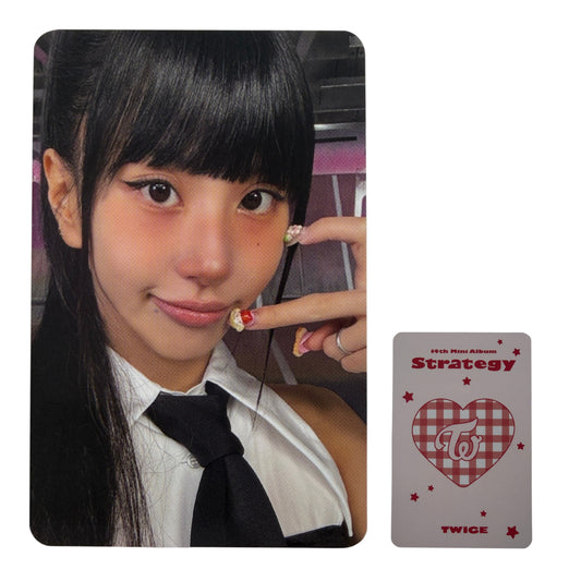 TWICE CHAEYOUNG STRATEGY POP-UP in SEOUL Tincase Photocard