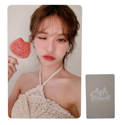 Red Velvet WENDY 2025 Season's Greetings Photocard