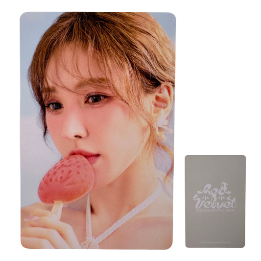 Red Velvet WENDY 2025 Season's Greetings Photocard 01