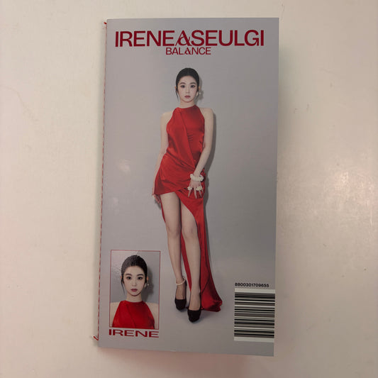 Red Velvet IRENE & SEULGI BALANCE Postcard Magazine Set