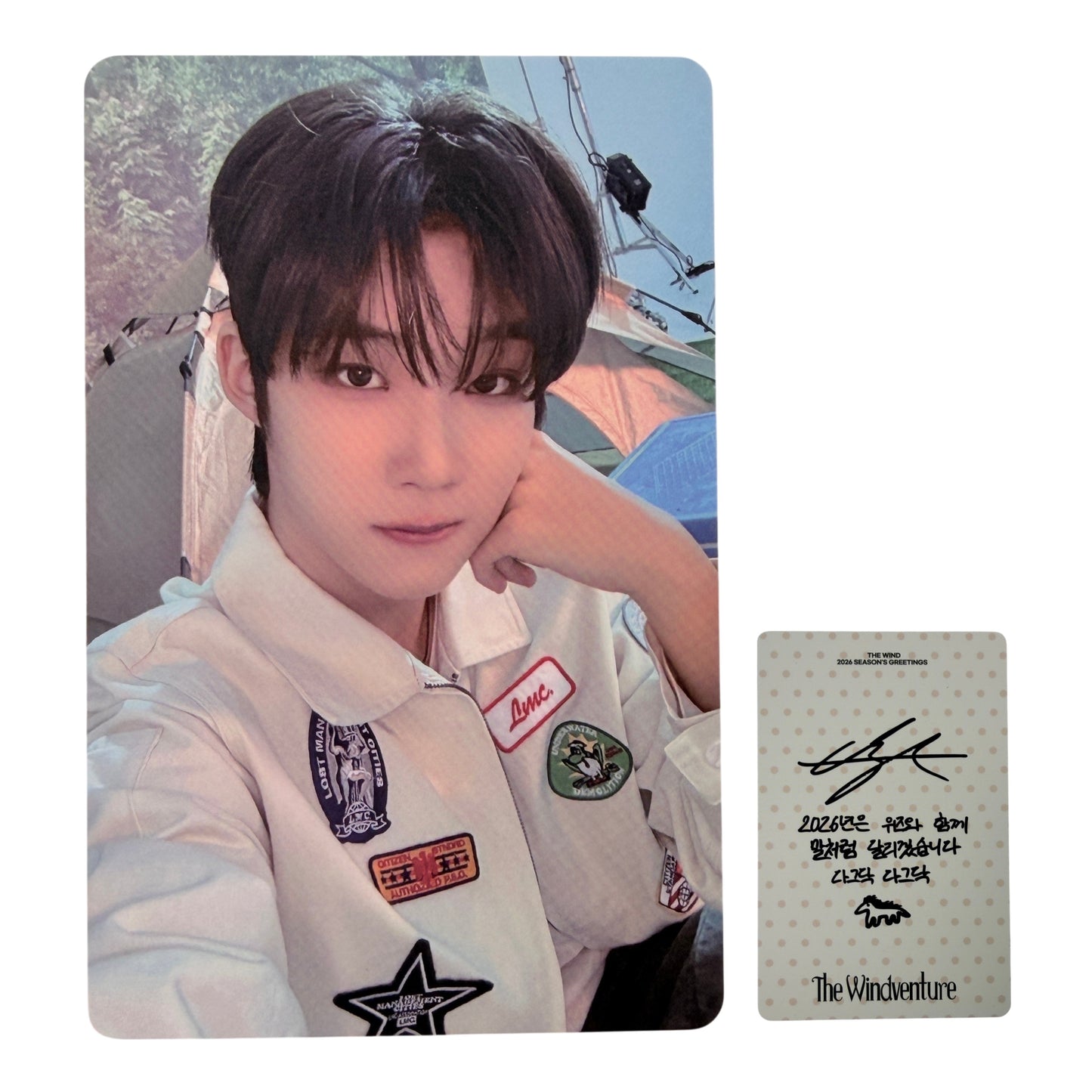 the wind 2026 season's greeting Windventure Photocard 04