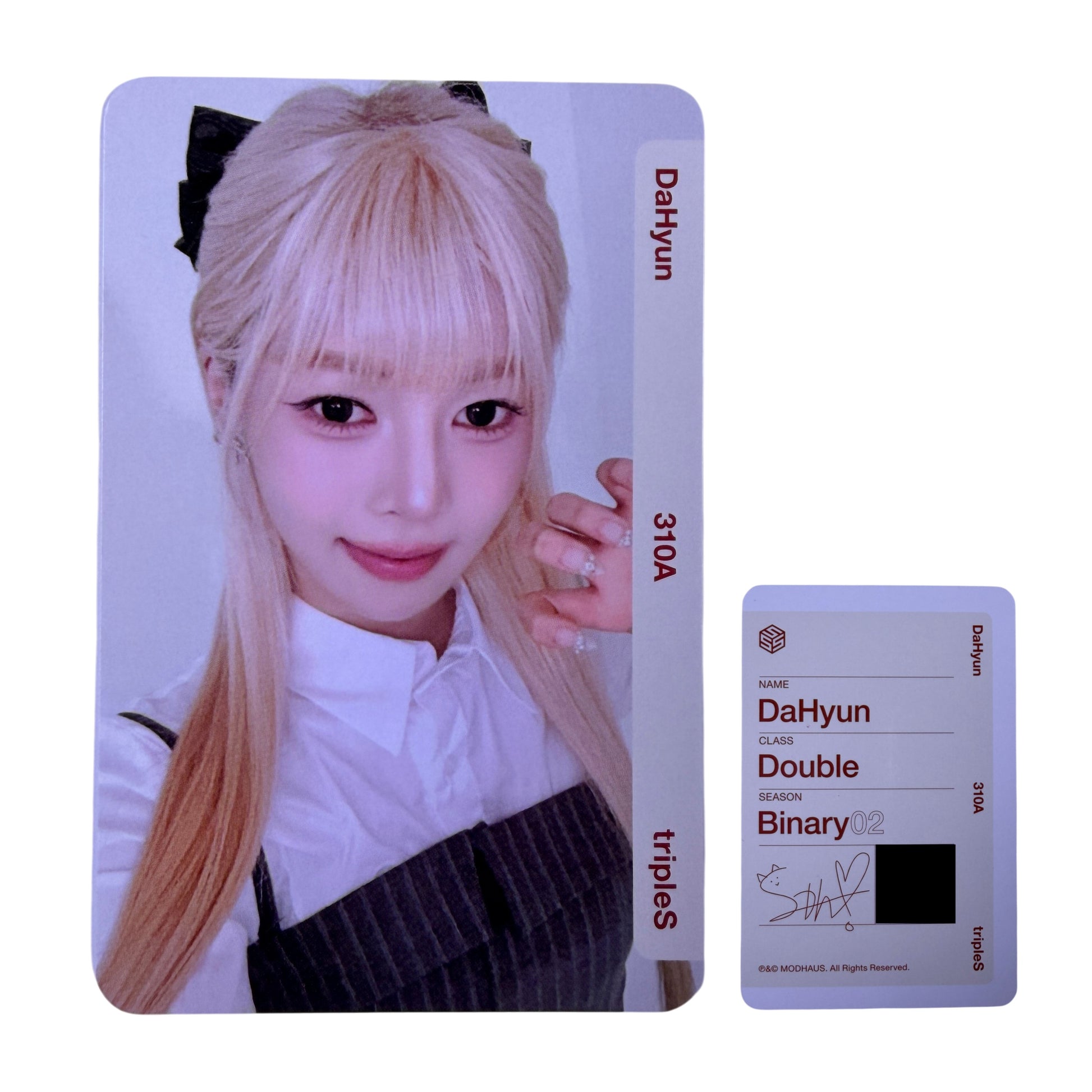 TripleS DaHyun Not Scanned 310A 2026 SG Photocard 